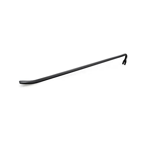 Olympia Tools 36" Wrecking Bar, Heavy Duty Pry Bar with Beveled Chisel End and Forged Carbon Steel for Prying, Lifting and Pulling Nails