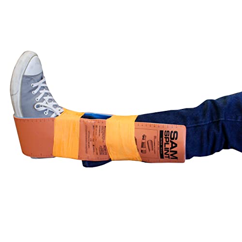 Rescue Essentials SAM SPLINT 3X COMBO PACK, 36", 18" AND 9"- ORANGE/BLUE