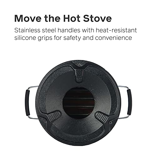 EcoZoom Versa, High-Efficiency, Wood-Burning, 14.25 lbs Portable Rocket Stove for Outdoor Cooking