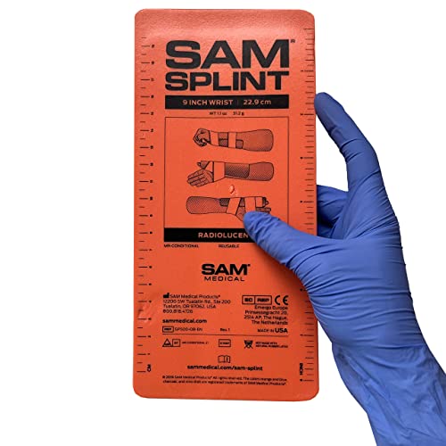 Rescue Essentials SAM SPLINT 3X COMBO PACK, 36", 18" AND 9"- ORANGE/BLUE