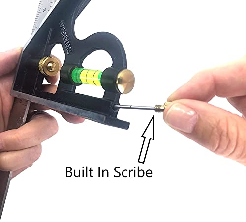 SWANSON S0101CB Speed Square Layout Tool with Blue Book and Combination Square Value Pack