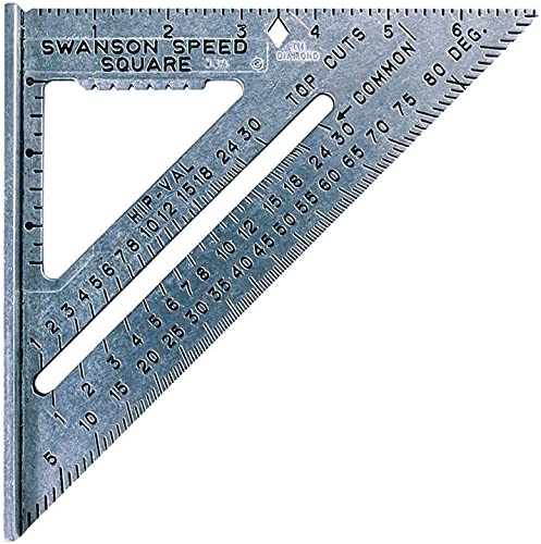 SWANSON S0101CB Speed Square Layout Tool with Blue Book and Combination Square Value Pack