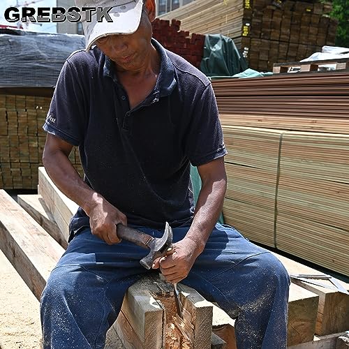 GREBSTK Professional Wood Chisel Set with Oxford Bag for Woodworking, CR-V Steel Chisel, Comfortable Beech Handle Wood Chisel, 4 Piece