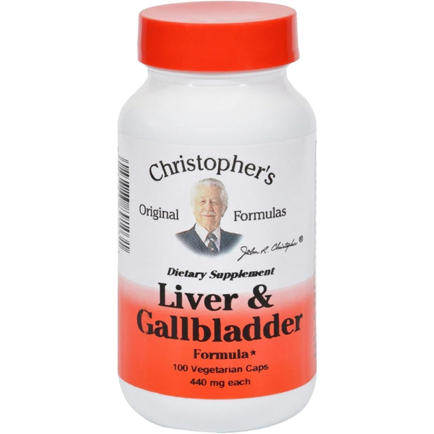 Dr. Christopher Liver and Gallbladder Formula 100 capsules bottle