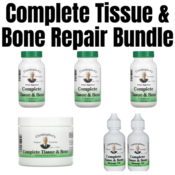 Dr. Christopher's Complete Tissue & Bone Repair Bundle – The Patriot Nurse
