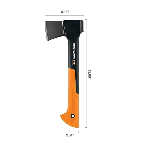 Fiskars X7 Hatchet Wood Splitter for Small to Medium Size Kindling with Proprietary Blade-Grinding Technique
