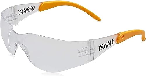 Dewalt DPG54-1D Protector Clear High Performance Lightweight Protective Safety Glasses with Wraparound Frame