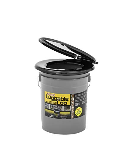 Reliance Products Luggable Loo Portable 5 Gallon Toilet (5 Gallon Standard)