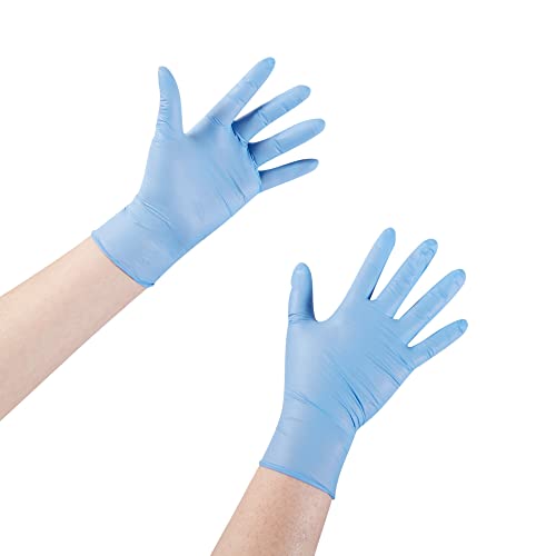 McKesson Confiderm STR Disposable Sterile Pair Nitrile Exam Glove Standard Cuff Length MEDIUM 14-6NSTR4 50 per Box