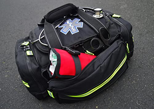 Lightning X Oral & Nasal Airway Roll Kit - Berman OPA, NPA, CPR Mask + Gear Bag for EMT Trauma First Aid Medic Kits