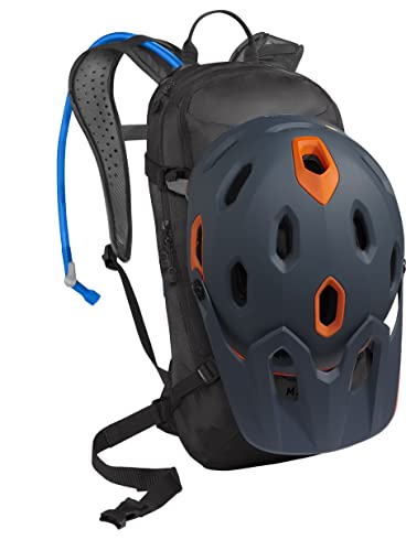 CamelBak M.U.L.E. Mountain Biking Hydration Backpack - Easy Refilling Hydration Backpack - Magnetic Tube Trap - 100oz., Black