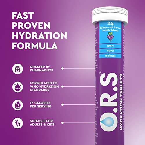 Oral Rehydration Salts Blackcurrant 24's